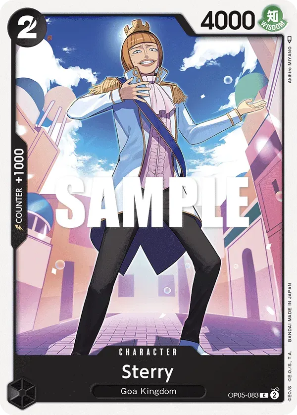 Sterry — carte One Piece TCG OP05-083 (Awakening of the New Era)