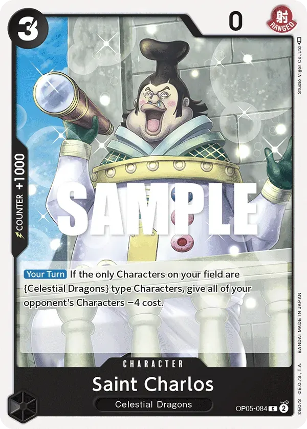 Saint Charlos — carte One Piece TCG OP05-084 (Awakening of the New Era)