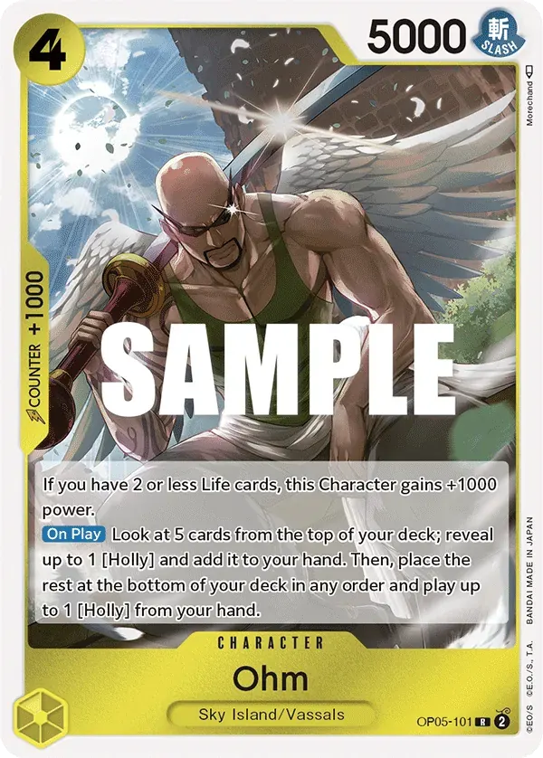 Ohm — carte One Piece TCG OP05-101 (Awakening of the New Era)