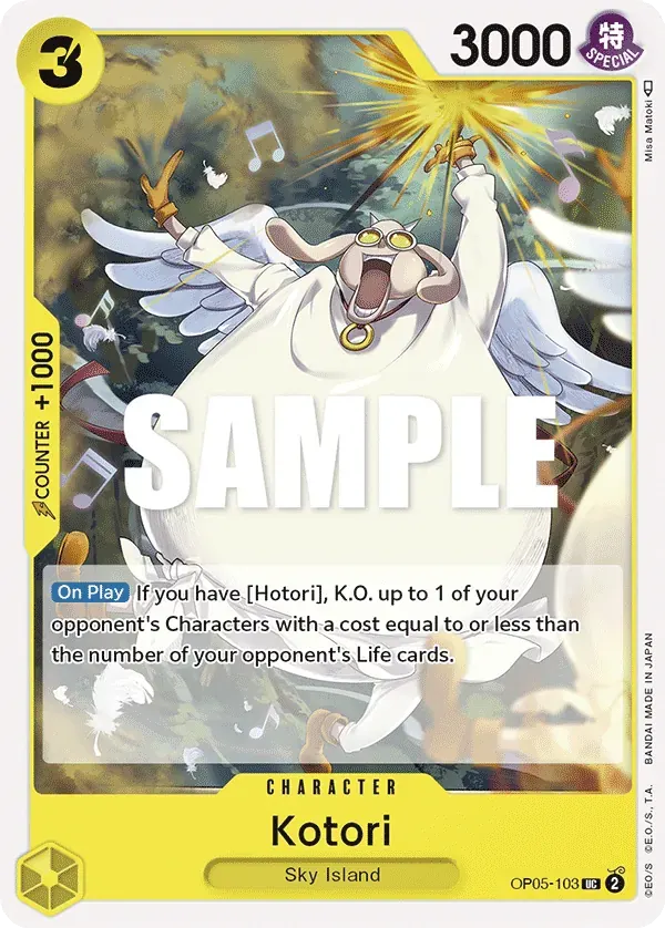 Kotori — carte One Piece TCG OP05-103 (Awakening of the New Era)