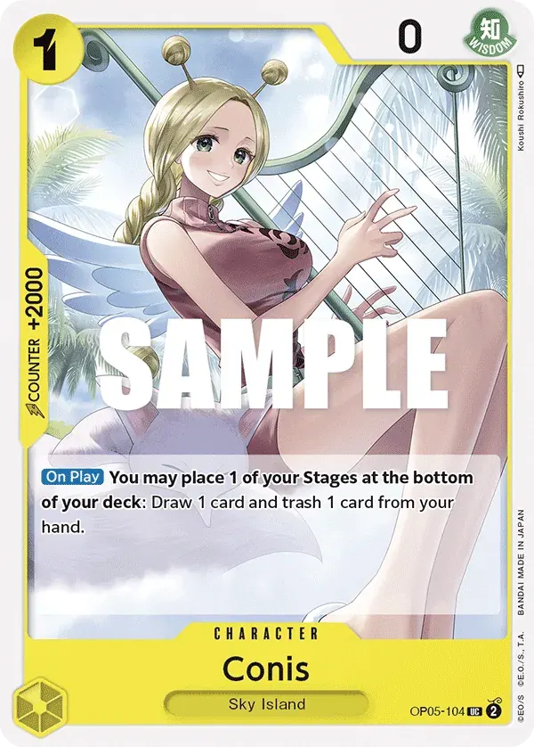 Conis — carte One Piece TCG OP05-104 (Awakening of the New Era)