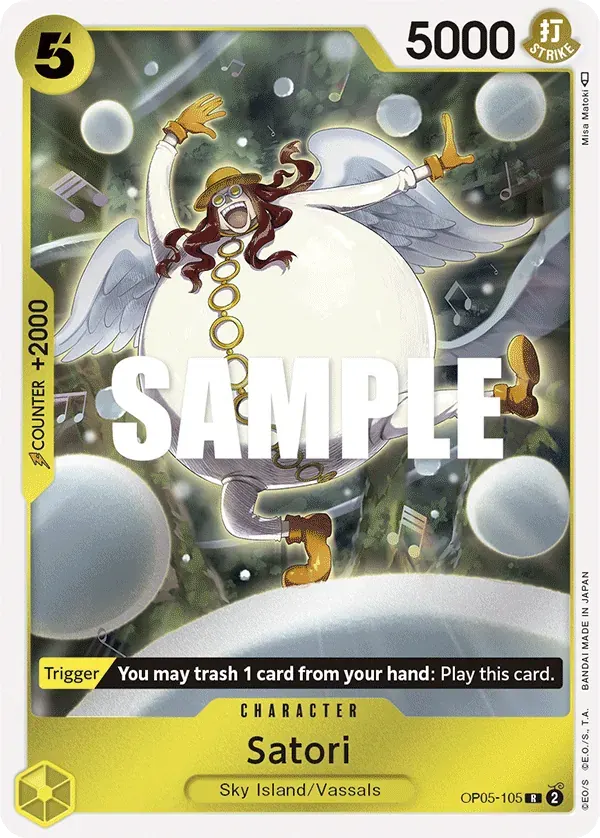 Satori — carte One Piece TCG OP05-105 (Awakening of the New Era)