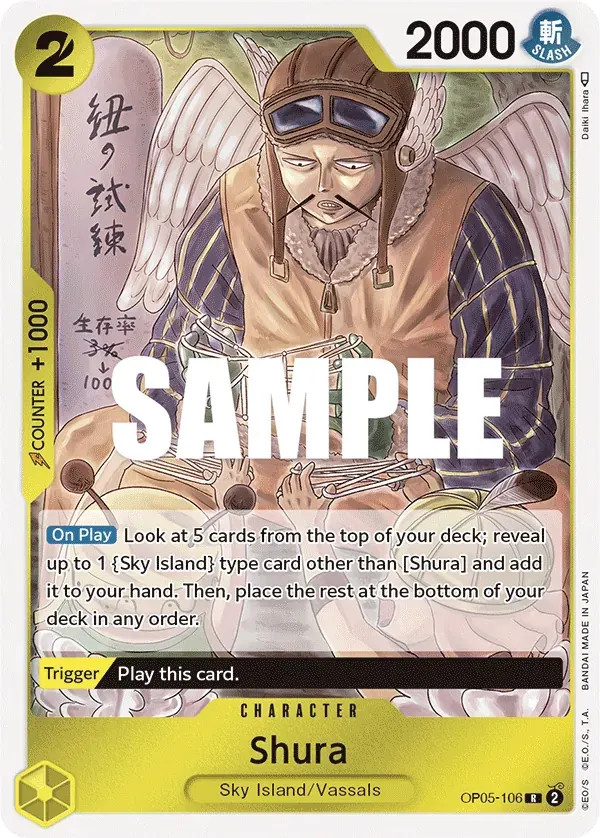 Shura — carte One Piece TCG OP05-106 (Awakening of the New Era)