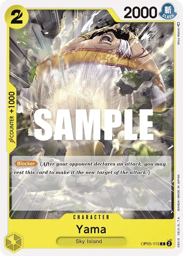 Yama — carte One Piece TCG OP05-113 (Awakening of the New Era)