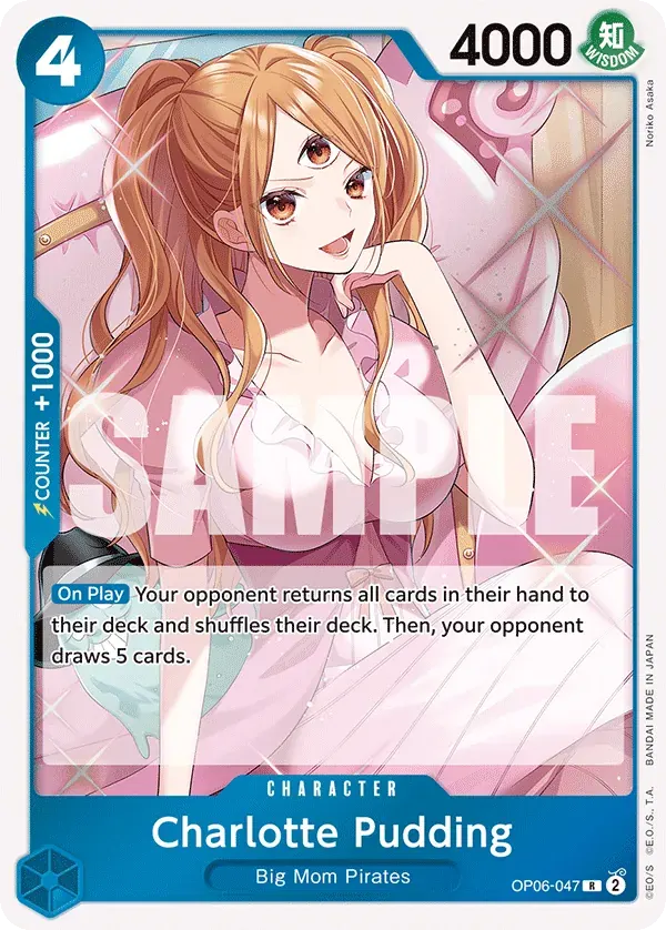 Charlotte Pudding — carte One Piece TCG OP06-047 (Wings of the Captain)