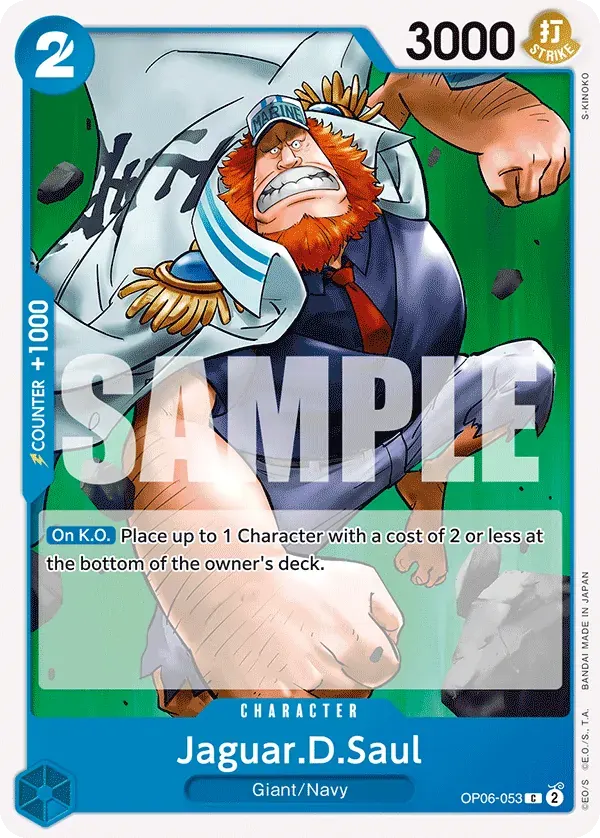 Jaguar.D.Saul — carte One Piece TCG OP06-053 (Wings of the Captain)