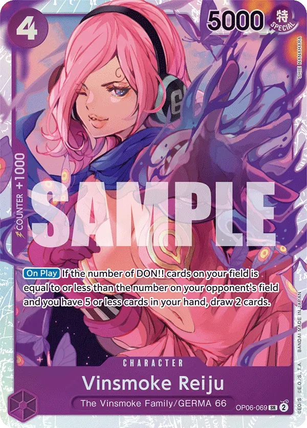 Vinsmoke Reiju — carte One Piece TCG OP06-069 (Wings of the Captain)