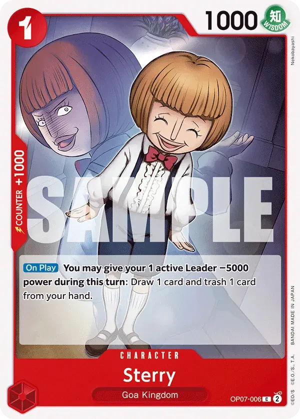 Sterry — carte One Piece TCG OP07-006 (500 Years in the Future)