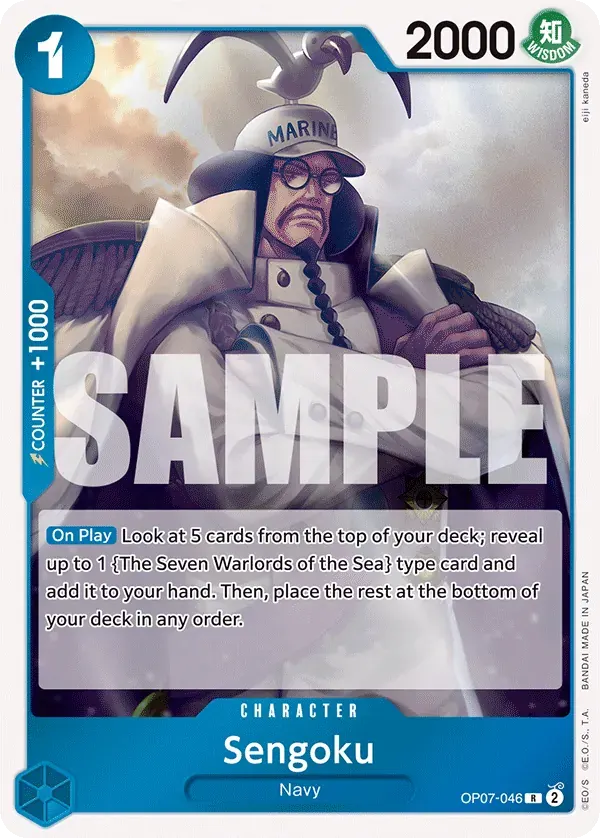 Sengoku — carte One Piece TCG OP07-046 (500 Years in the Future)