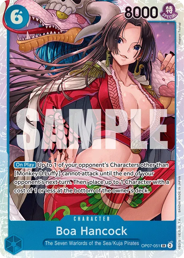 Boa Hancock — carte One Piece TCG OP07-051 (500 Years in the Future)