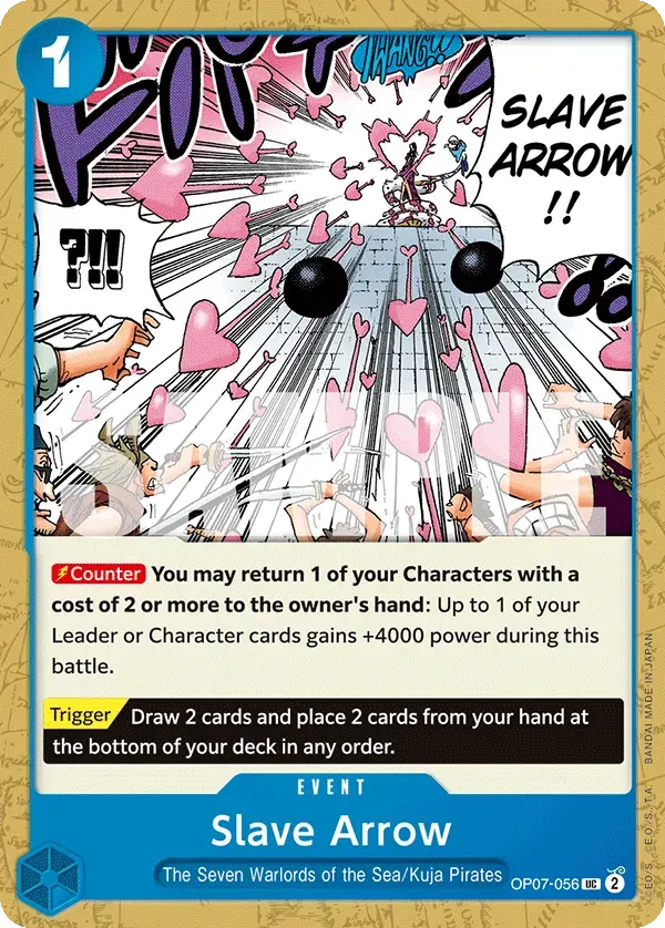 Slave Arrow — carte One Piece TCG OP07-056 (500 Years in the Future)