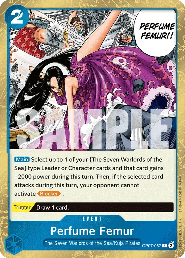 Perfume Femur — carte One Piece TCG OP07-057 (500 Years in the Future)