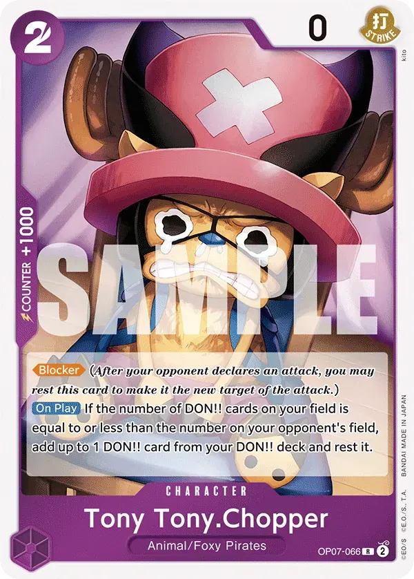 Tony Tony.Chopper — carte One Piece TCG OP07-066 (500 Years in the Future)