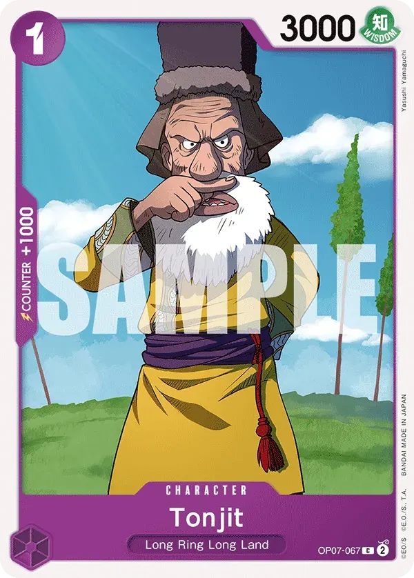 Tonjit — carte One Piece TCG OP07-067 (500 Years in the Future)