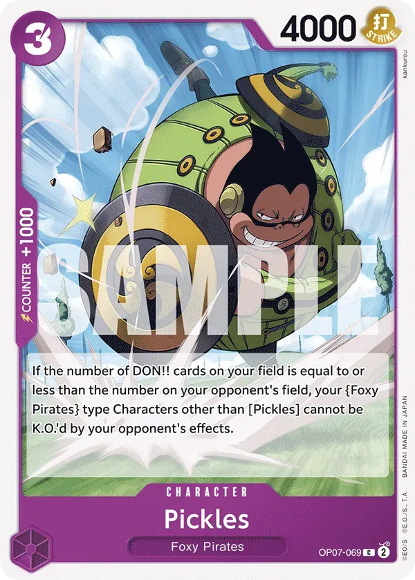 Pickles — carte One Piece TCG OP07-069 (500 Years in the Future)