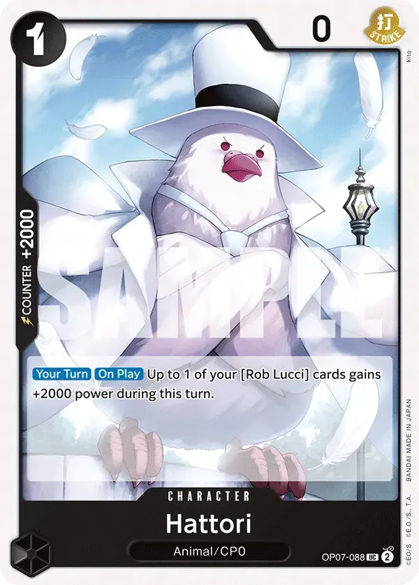 Hattori — carte One Piece TCG OP07-088 (500 Years in the Future)