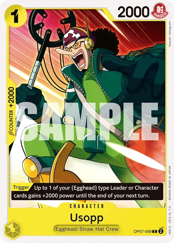 Usopp — carte One Piece TCG OP07-099 (500 Years in the Future)