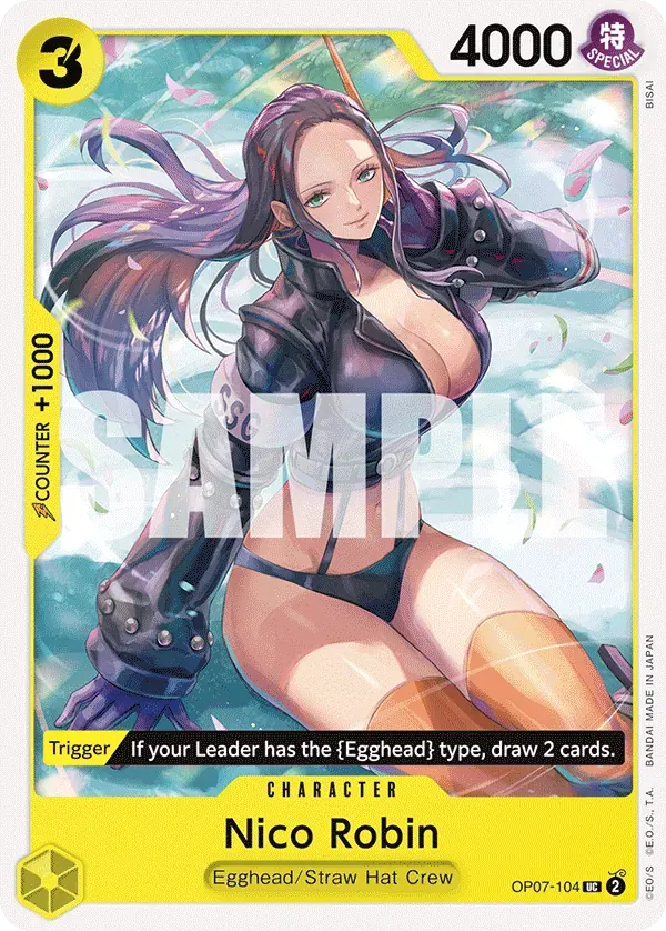Nico Robin — carte One Piece TCG OP07-104 (500 Years in the Future)