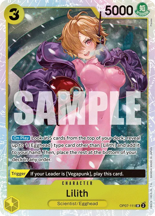 Lilith — carte One Piece TCG OP07-111 (500 Years in the Future)