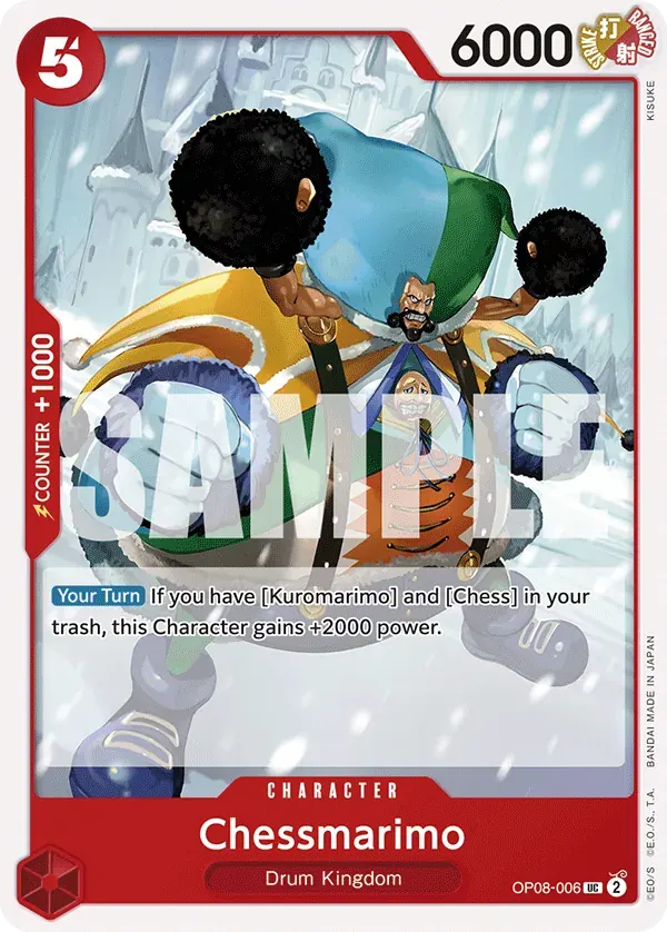 Chessmarimo — carte One Piece TCG OP08-006 (Two Legends)