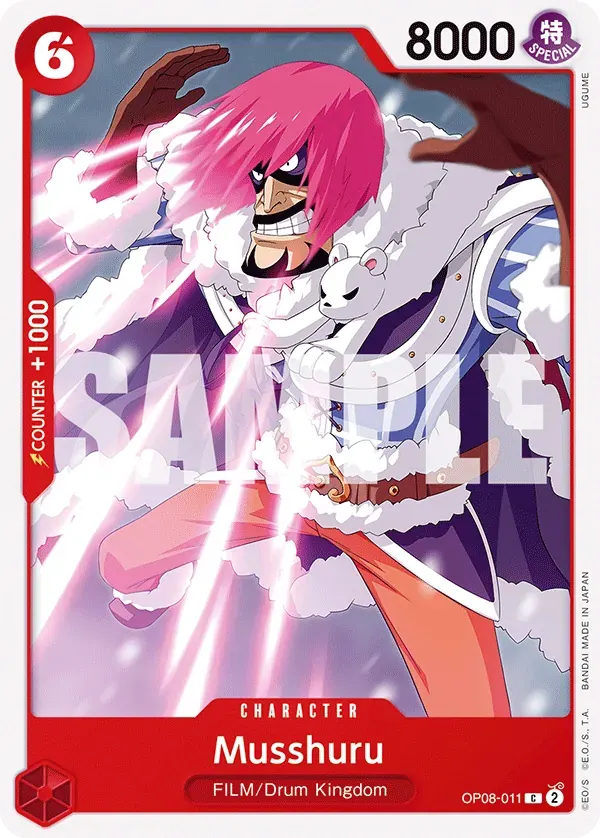Musshuru — carte One Piece TCG OP08-011 (Two Legends)