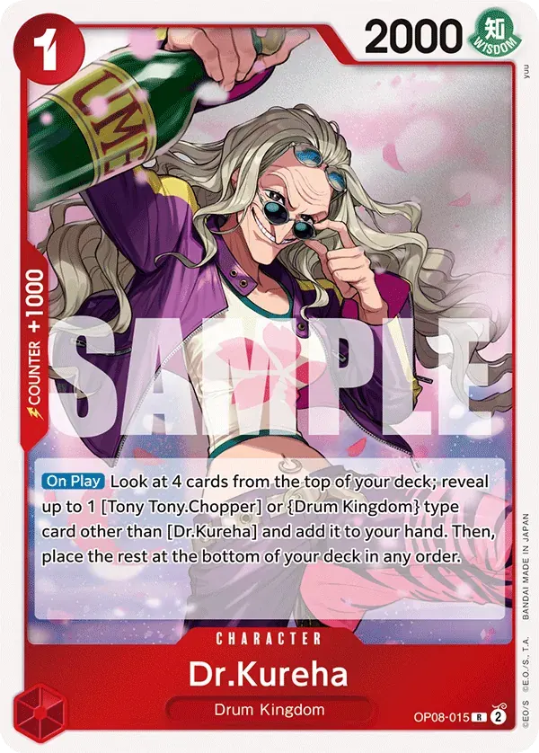 Dr.Kureha — carte One Piece TCG OP08-015 (Two Legends)