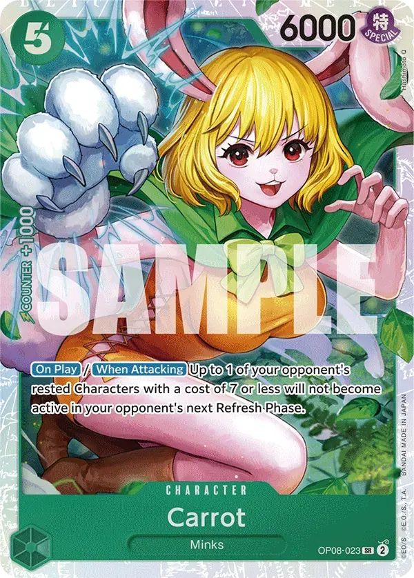 Carrot — carte One Piece TCG OP08-023 (Two Legends)