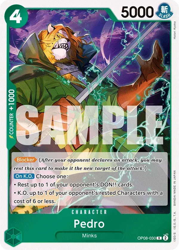 Pedro — carte One Piece TCG OP08-030 (Two Legends)
