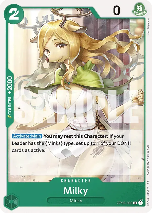 Milky — carte One Piece TCG OP08-032 (Two Legends)
