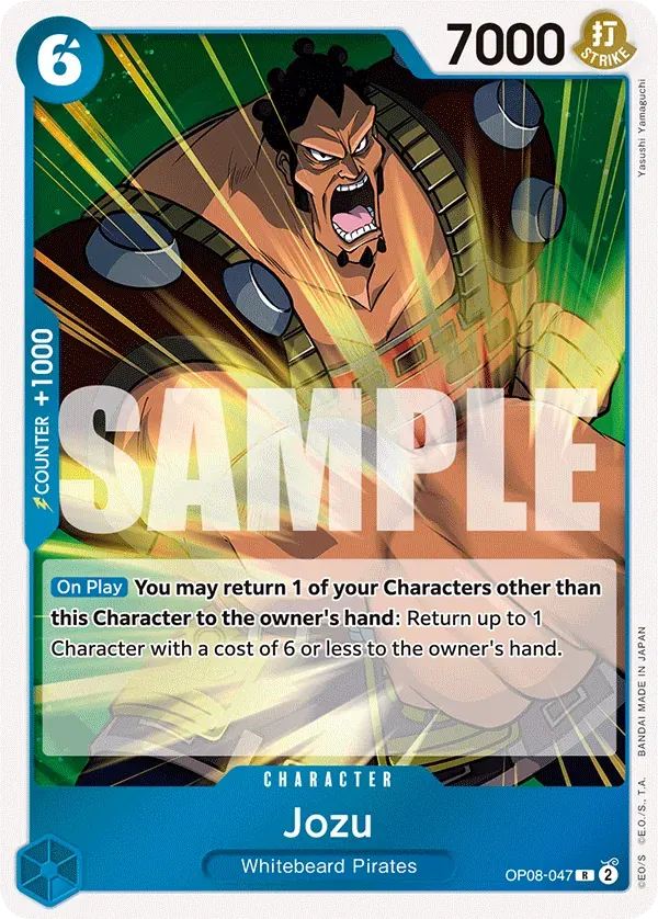 Jozu — carte One Piece TCG OP08-047 (Two Legends)