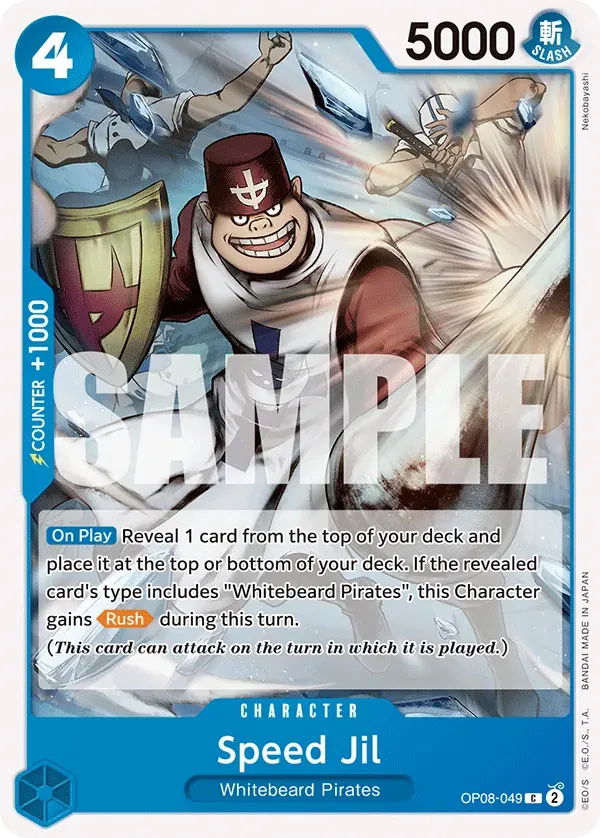 Speed Jil — carte One Piece TCG OP08-049 (Two Legends)