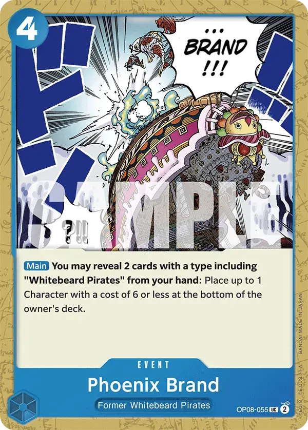 Phoenix Brand — carte One Piece TCG OP08-055 (Two Legends)