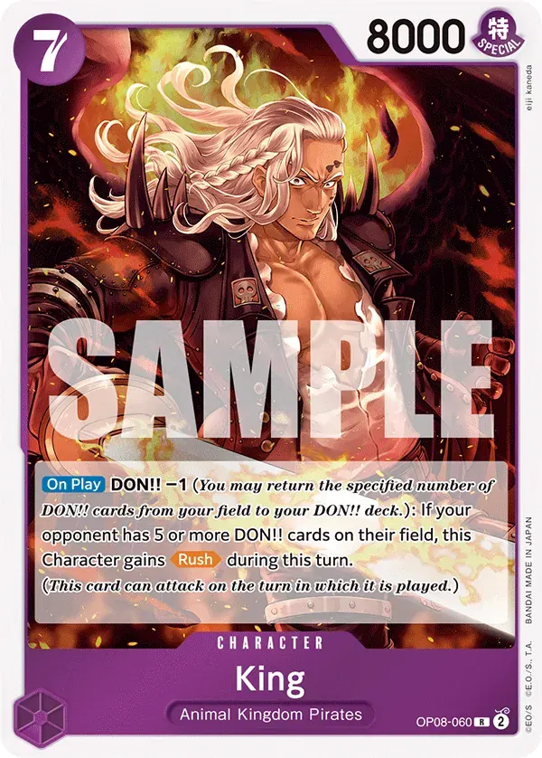 King — carte One Piece TCG OP08-060 (Two Legends)