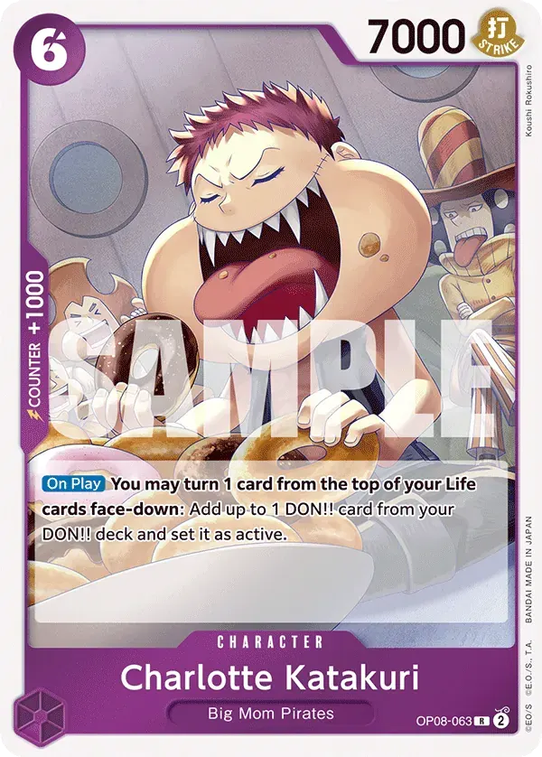 Charlotte Katakuri — carte One Piece TCG OP08-063 (Two Legends)