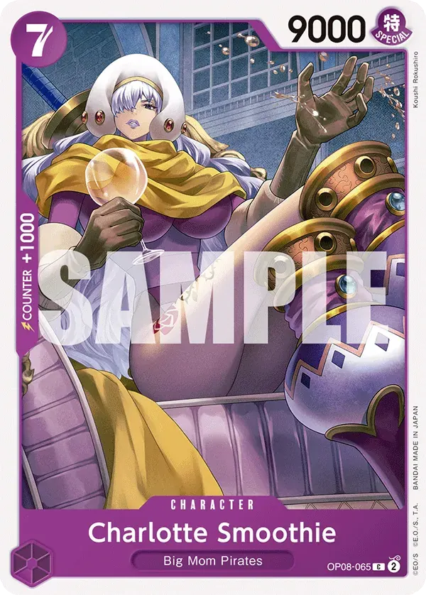 Charlotte Smoothie — carte One Piece TCG OP08-065 (Two Legends)