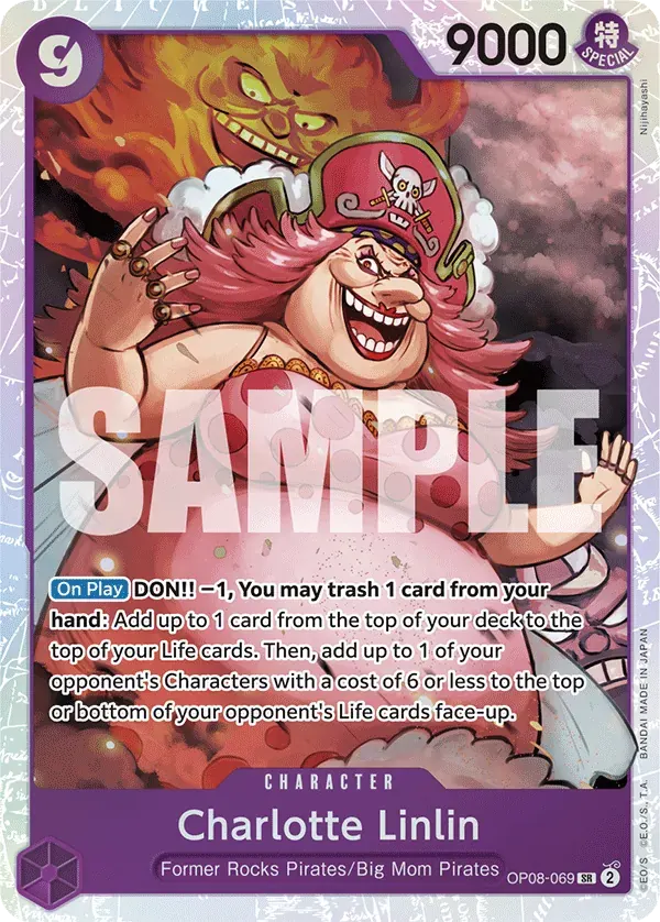 Charlotte Linlin — carte One Piece TCG OP08-069 (Two Legends)