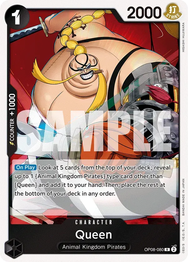 Queen — carte One Piece TCG OP08-080 (Two Legends)