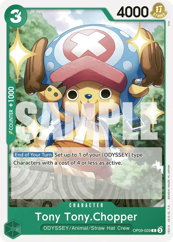 Tony Tony.Chopper — carte One Piece TCG OP09-029 (Emperors in the New World)
