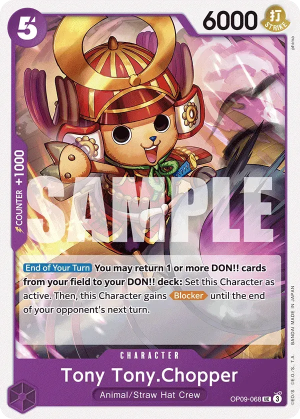 Tony Tony.Chopper — carte One Piece TCG OP09-068 (Emperors in the New World)