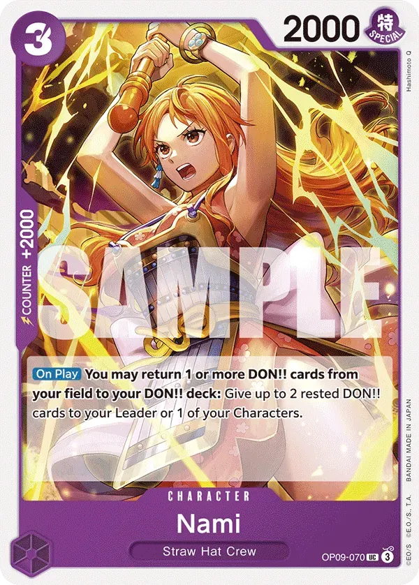 Nami — carte One Piece TCG OP09-070 (Emperors in the New World)