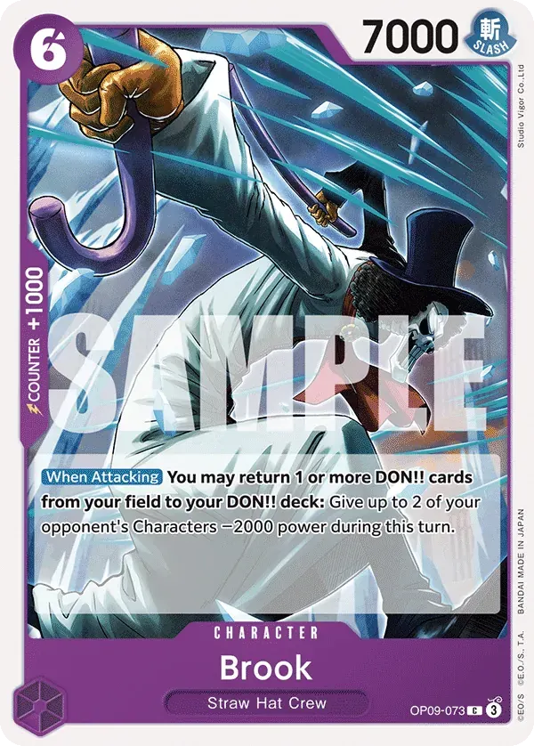 Brook — carte One Piece TCG OP09-073 (Emperors in the New World)