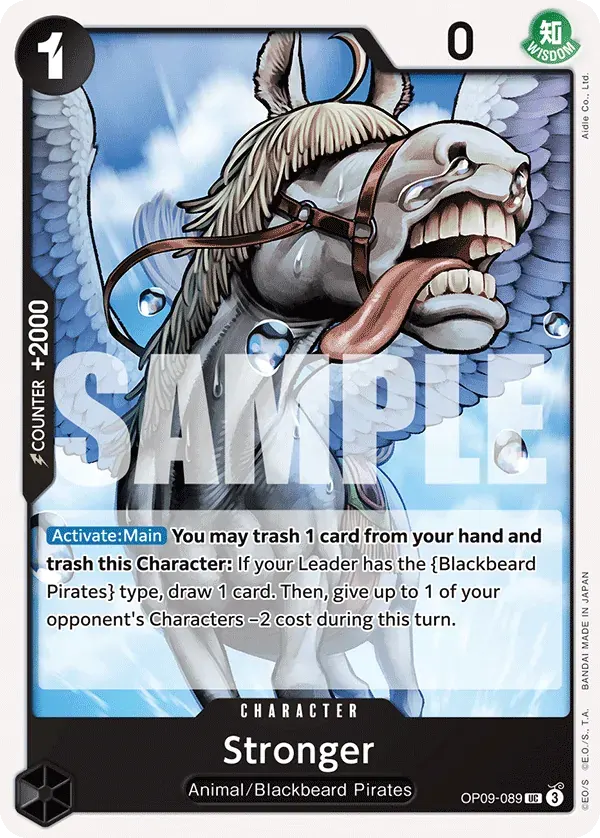 Stronger — carte One Piece TCG OP09-089 (Emperors in the New World)