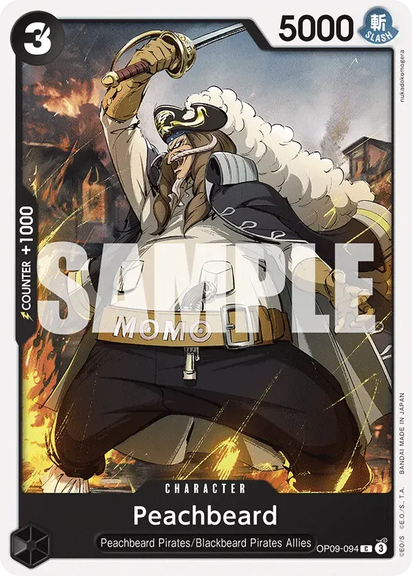 Peachbeard — carte One Piece TCG OP09-094 (Emperors in the New World)