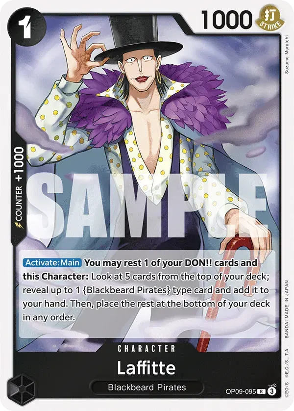 Laffitte — carte One Piece TCG OP09-095 (Emperors in the New World)
