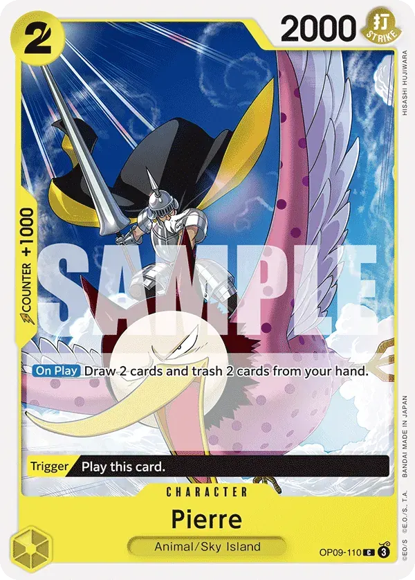 Pierre — carte One Piece TCG OP09-110 (Emperors in the New World)
