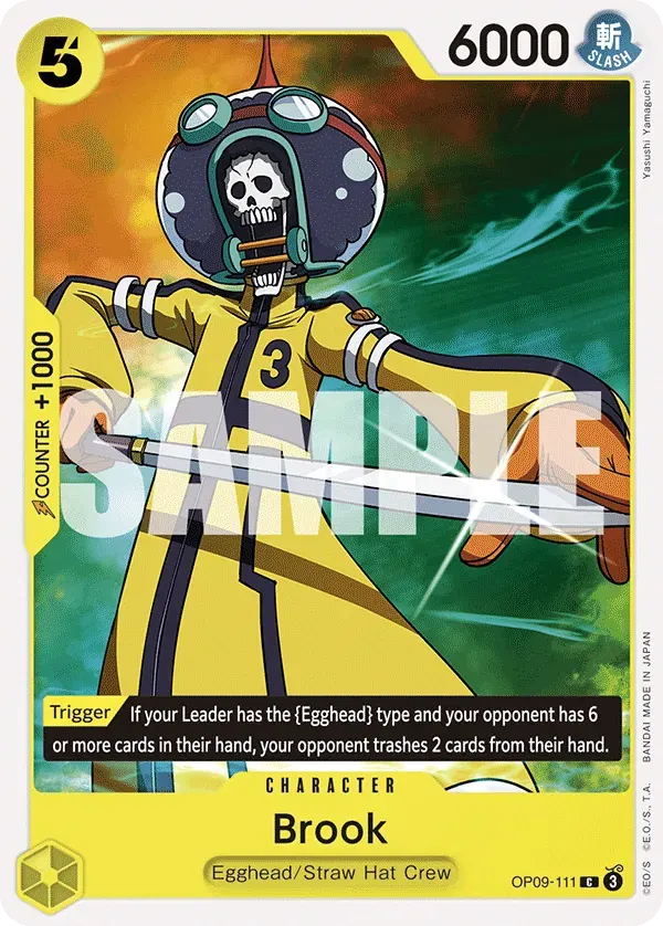 Brook — carte One Piece TCG OP09-111 (Emperors in the New World)