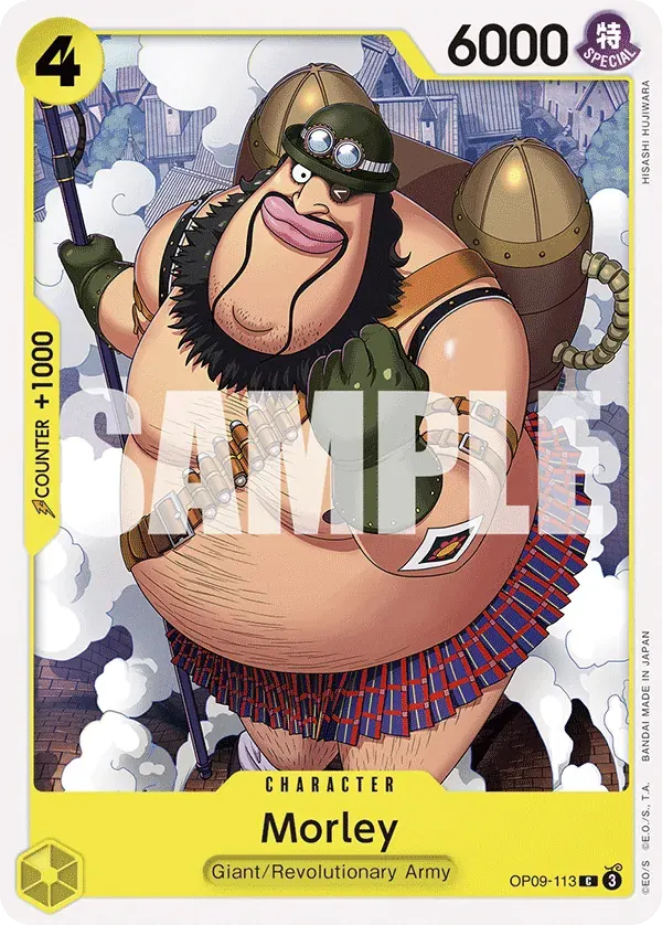 Morley — carte One Piece TCG OP09-113 (Emperors in the New World)