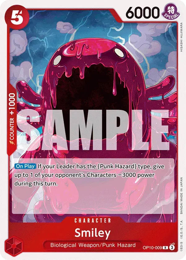 Smiley — carte One Piece TCG OP10-009 (Royal Blood)