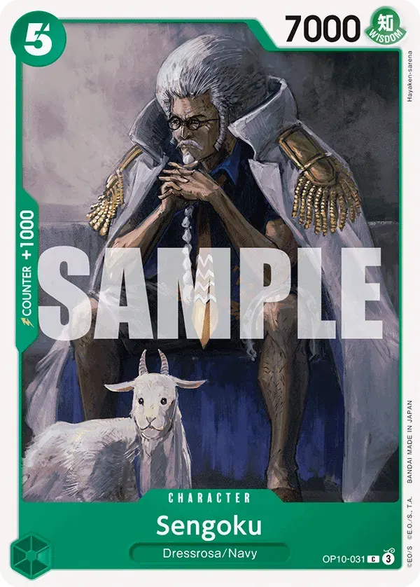 Sengoku — carte One Piece TCG OP10-031 (Royal Blood)