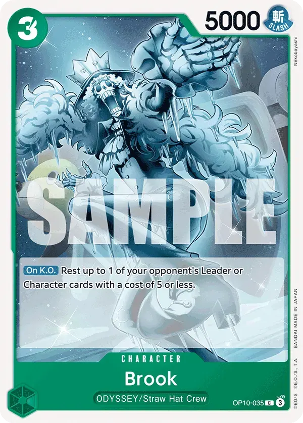 Brook — carte One Piece TCG OP10-035 (Royal Blood)